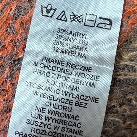 Anthropologie Lucy & Laurel Alpaca Blend Warm Toned Cardigan Sweater Sz Womens S - Picture 8 of 8